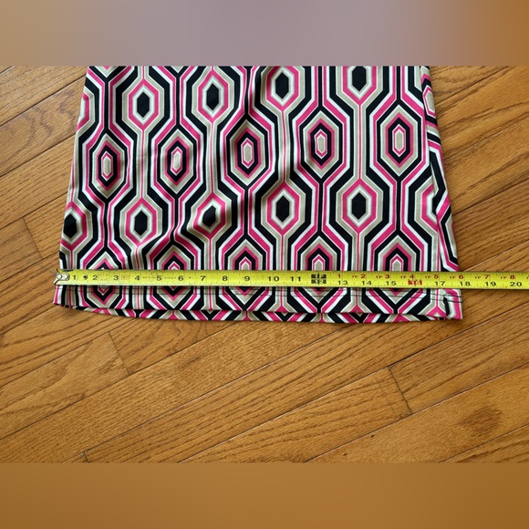 Zac & Rachel Geometric Pink Wide-Leg Pants - Picture 9 of 10